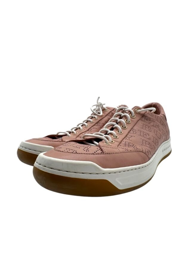 BURBERRY -  PERFORETED LEATHER